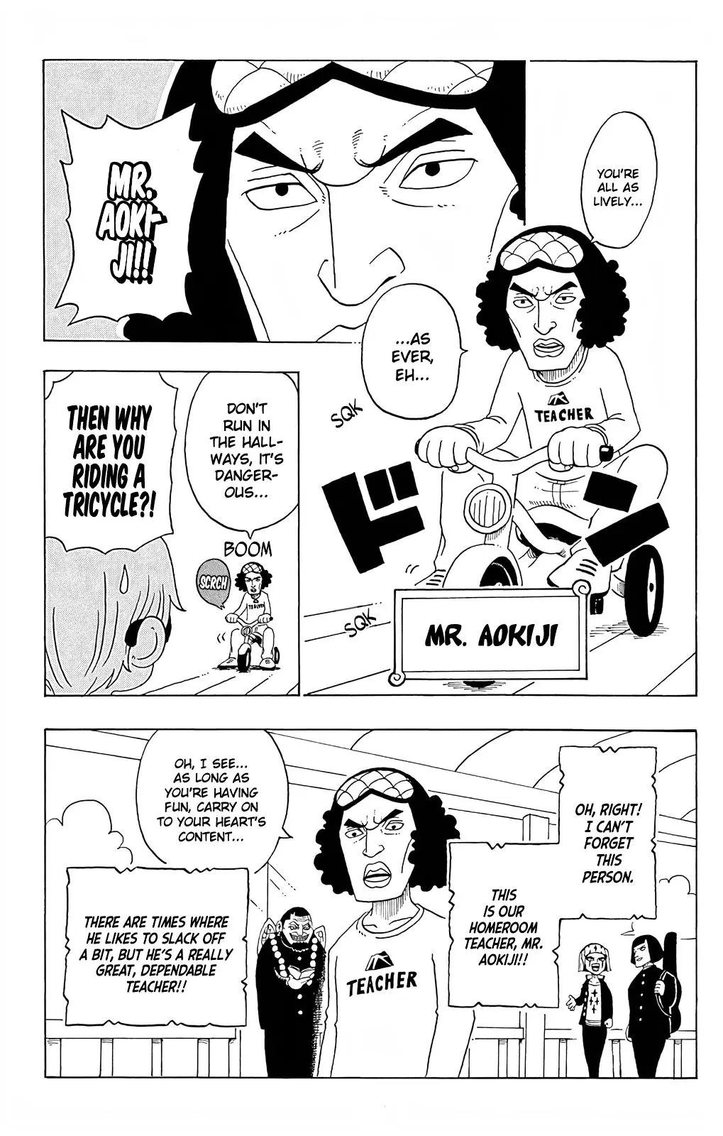 One Piece Academy, chapter 4.5, page 6