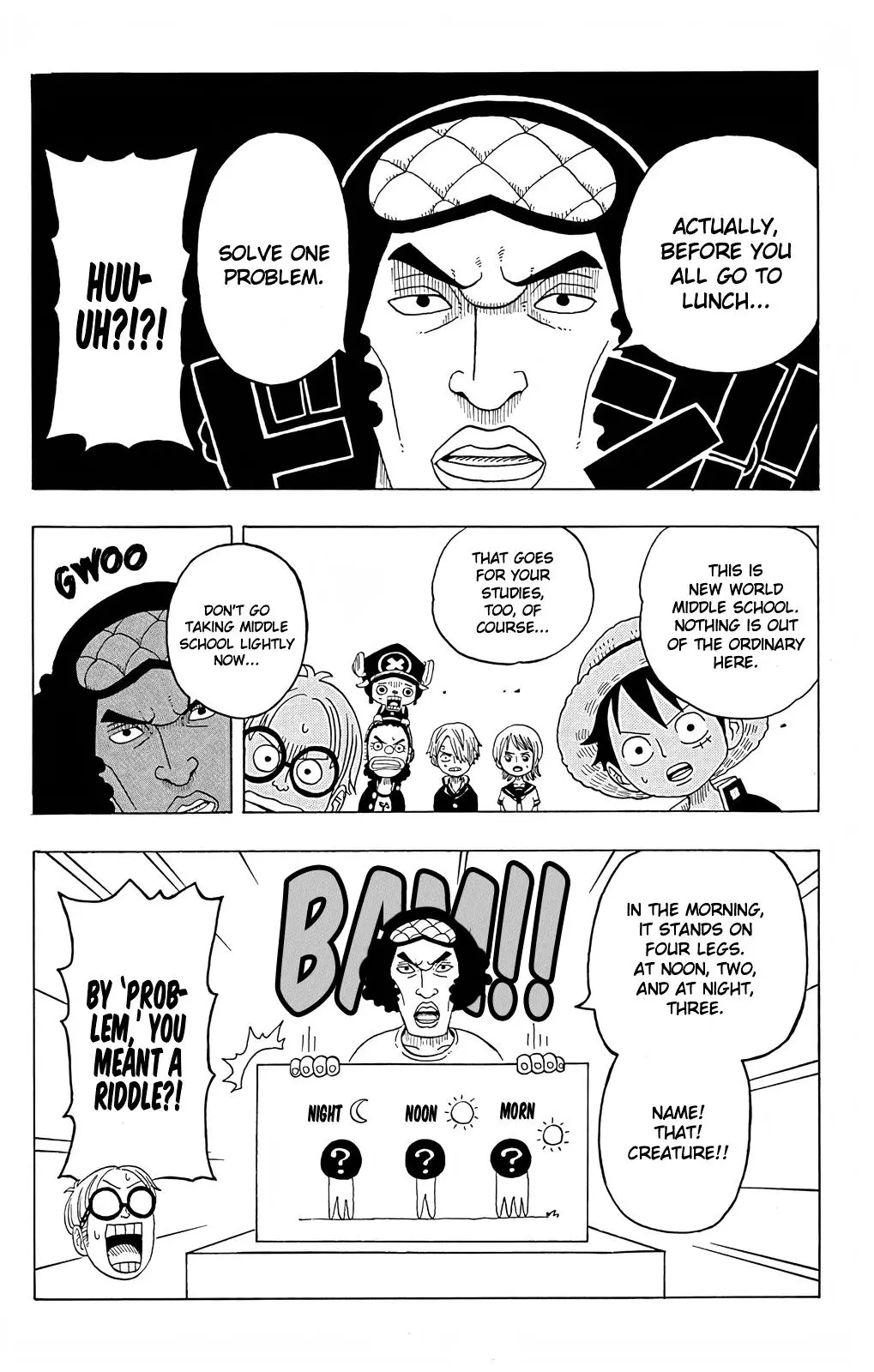 One Piece Academy, chapter 4.5, page 7
