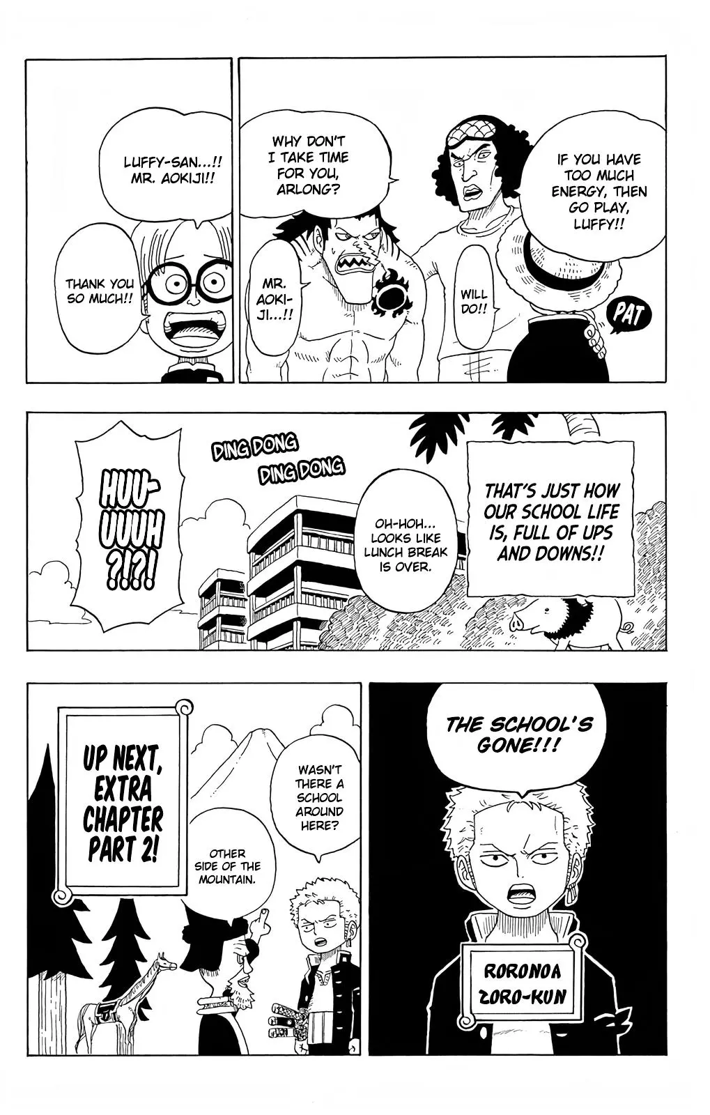 One Piece Academy, chapter 4.5, page 11