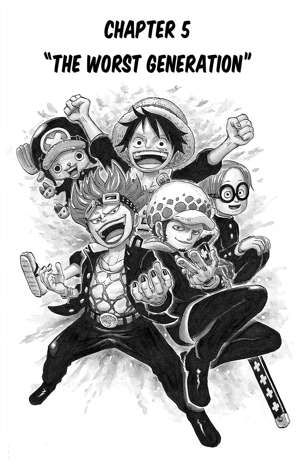 One Piece Academy, chapter 5, page 1