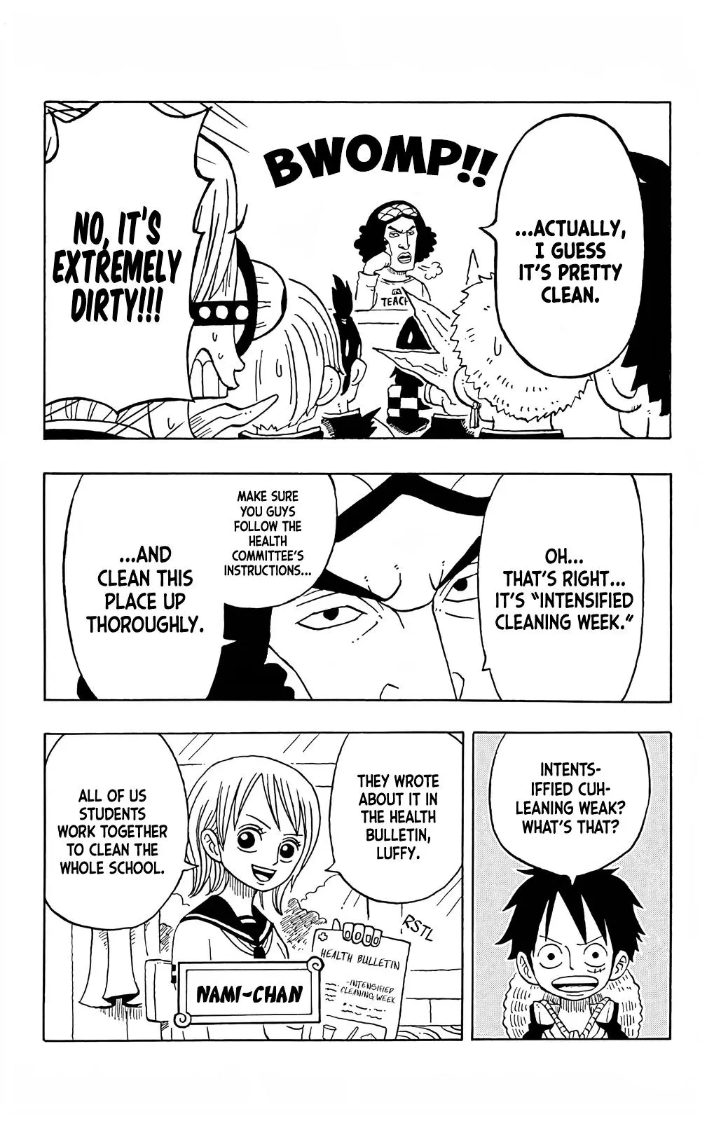 One Piece Academy, chapter 5, page 5
