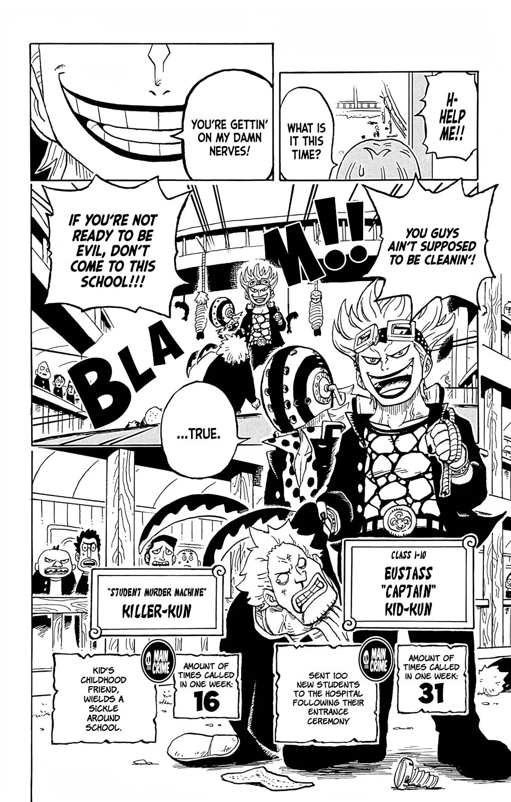 One Piece Academy, chapter 5, page 11