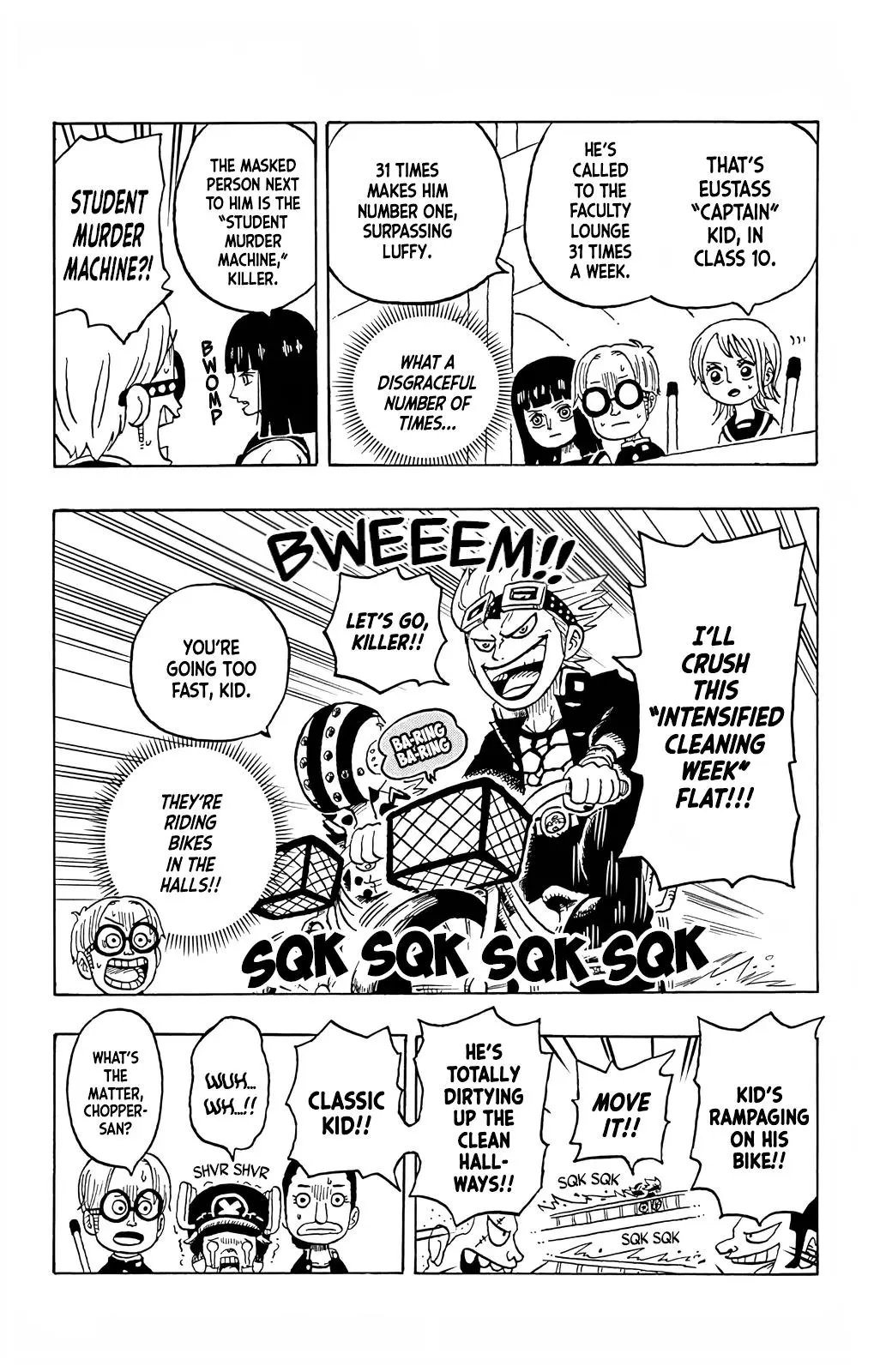 One Piece Academy, chapter 5, page 12