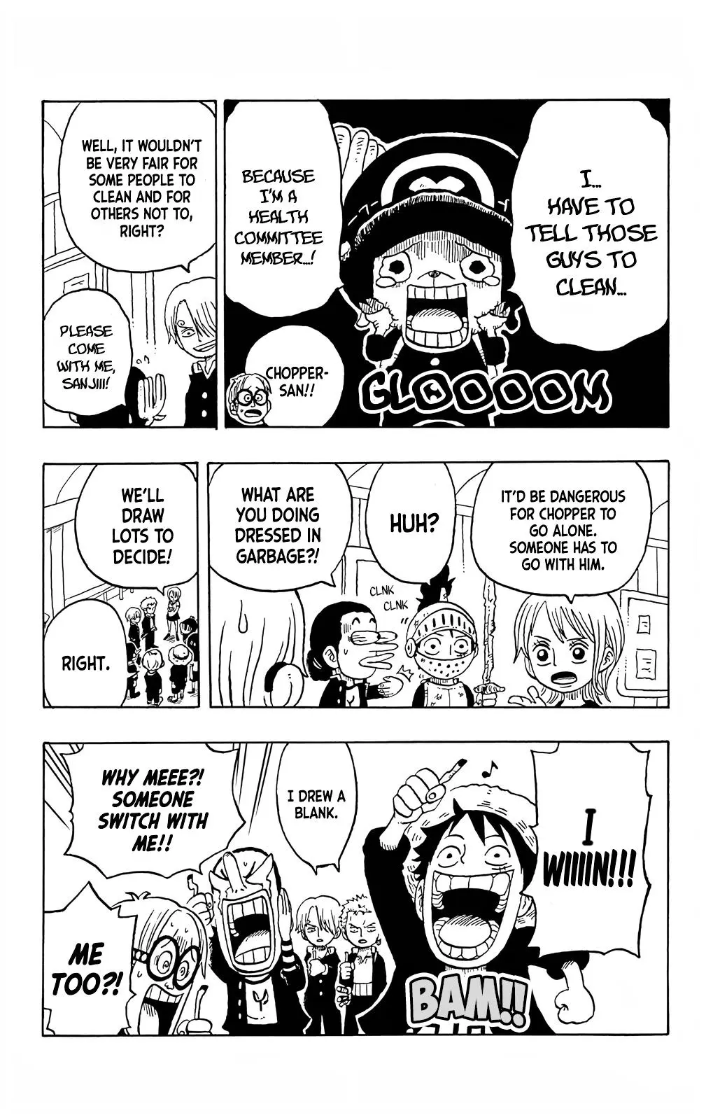 One Piece Academy, chapter 5, page 13