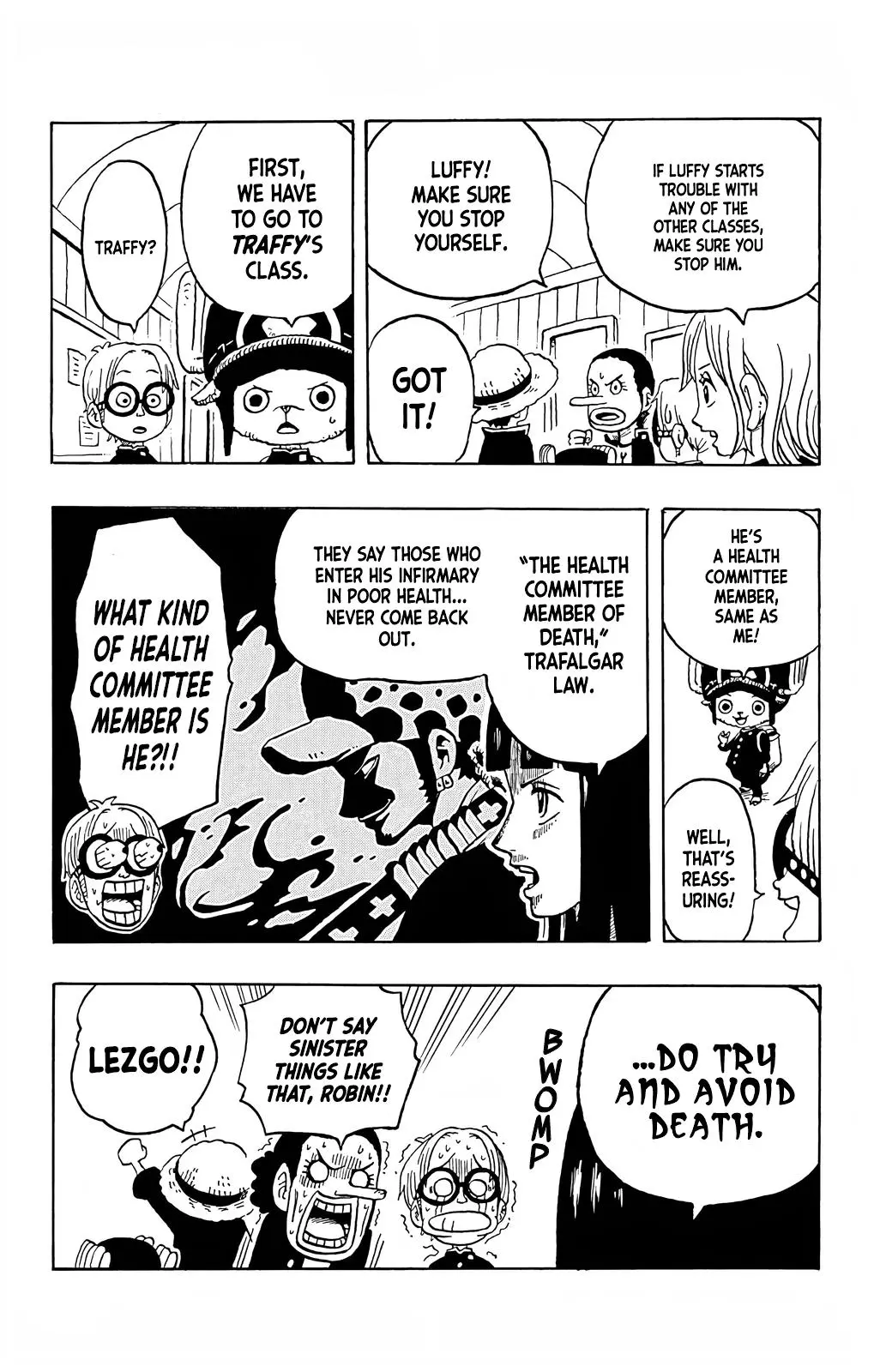 One Piece Academy, chapter 5, page 14