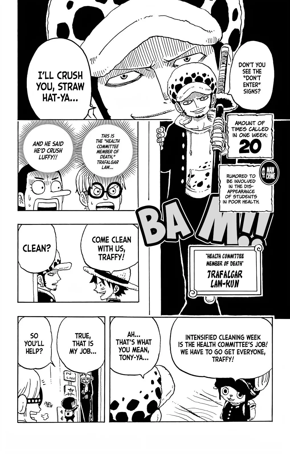 One Piece Academy, chapter 5, page 16