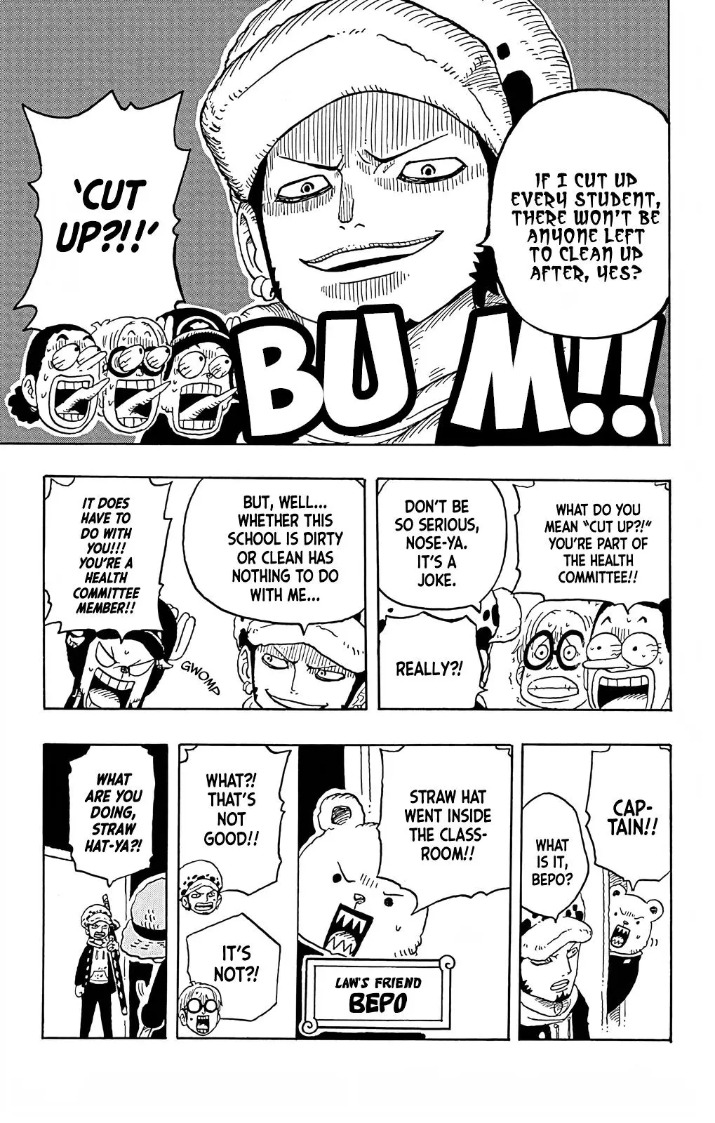 One Piece Academy, chapter 5, page 17