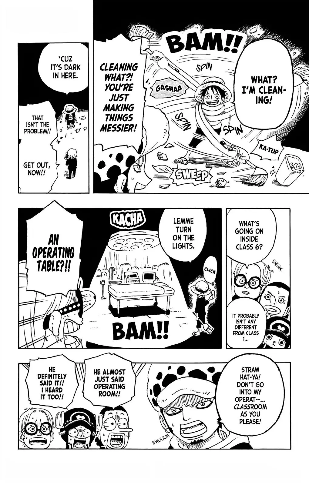 One Piece Academy, chapter 5, page 18