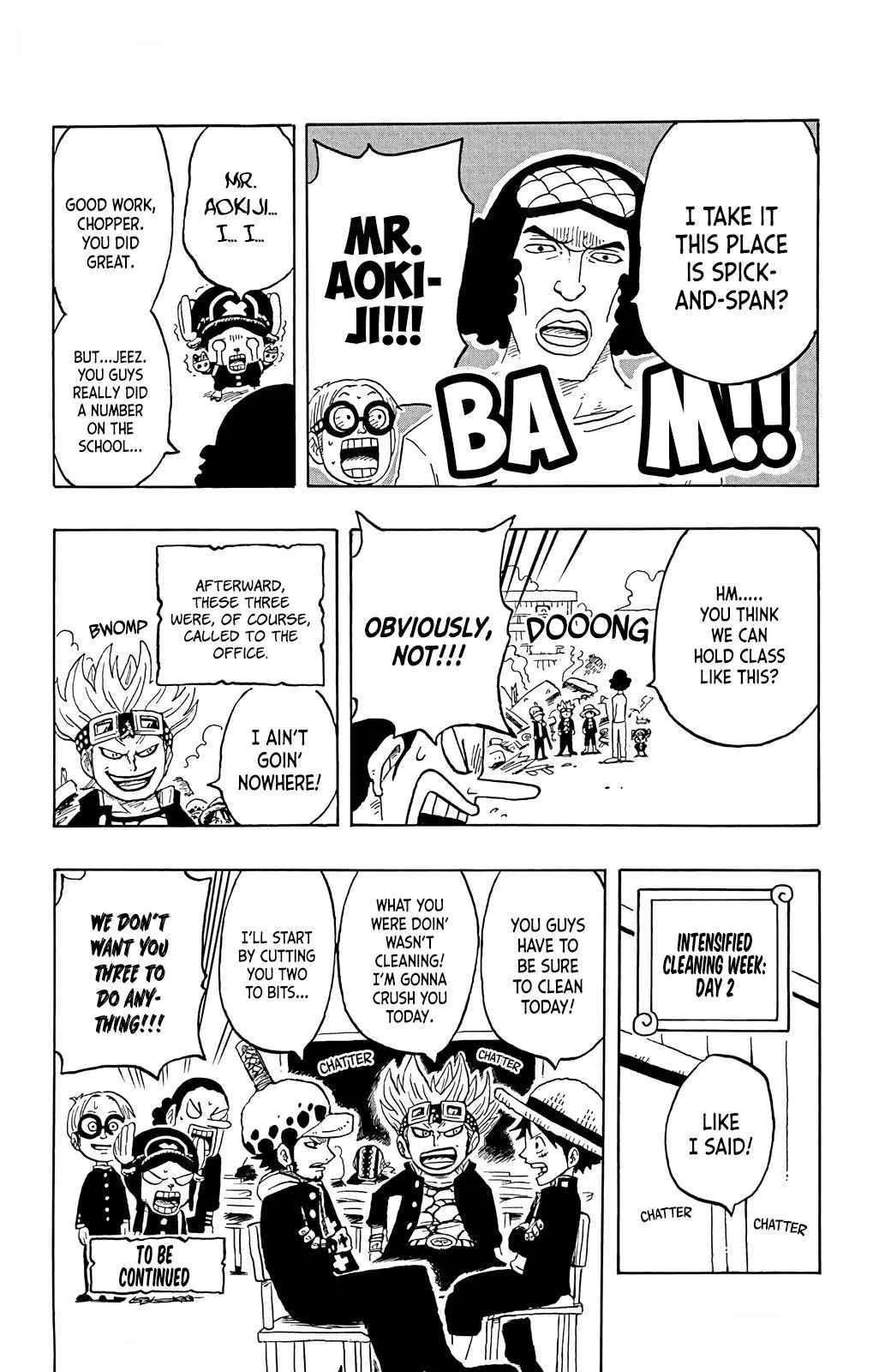 One Piece Academy, chapter 5, page 31