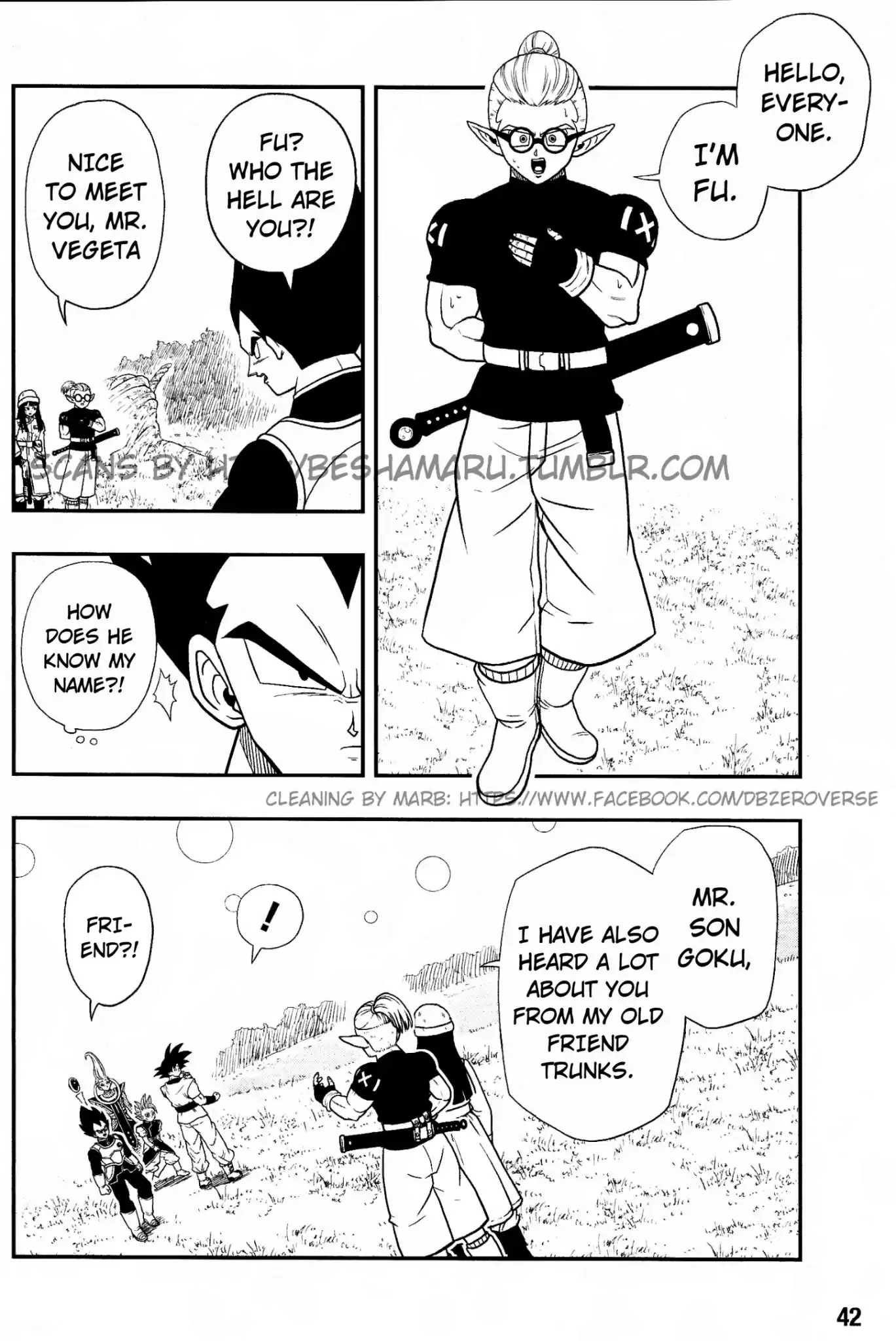 Super Dragon Ball Heroes: Universe Mission, chapter 1, page 8