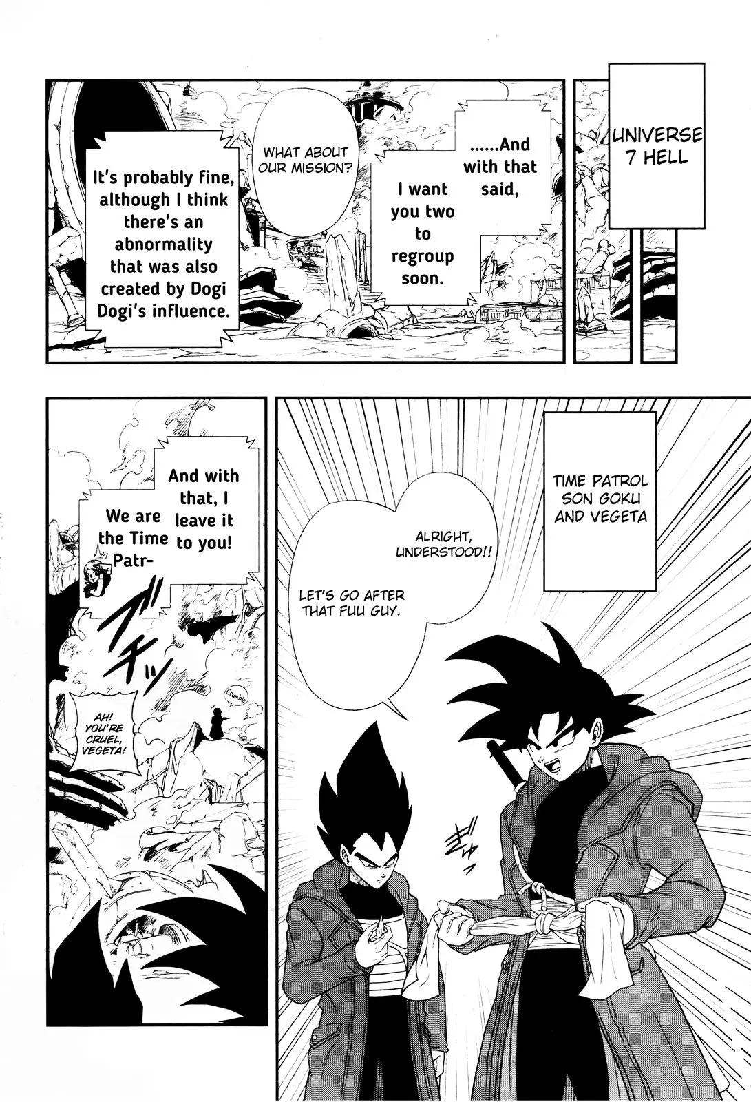Super Dragon Ball Heroes: Big Bang Mission!, chapter 1, page 42