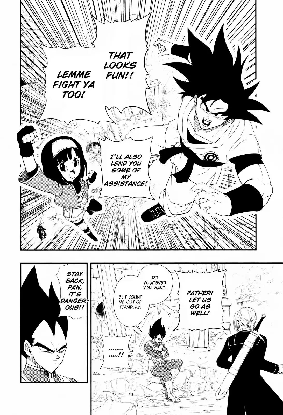 Super Dragon Ball Heroes: Big Bang Mission!, chapter 3, page 14