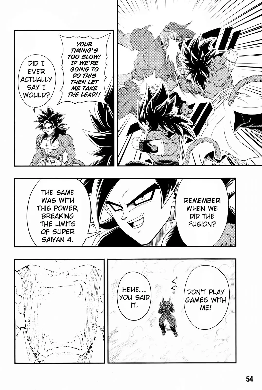 Super Dragon Ball Heroes: Big Bang Mission!, chapter 3, page 33