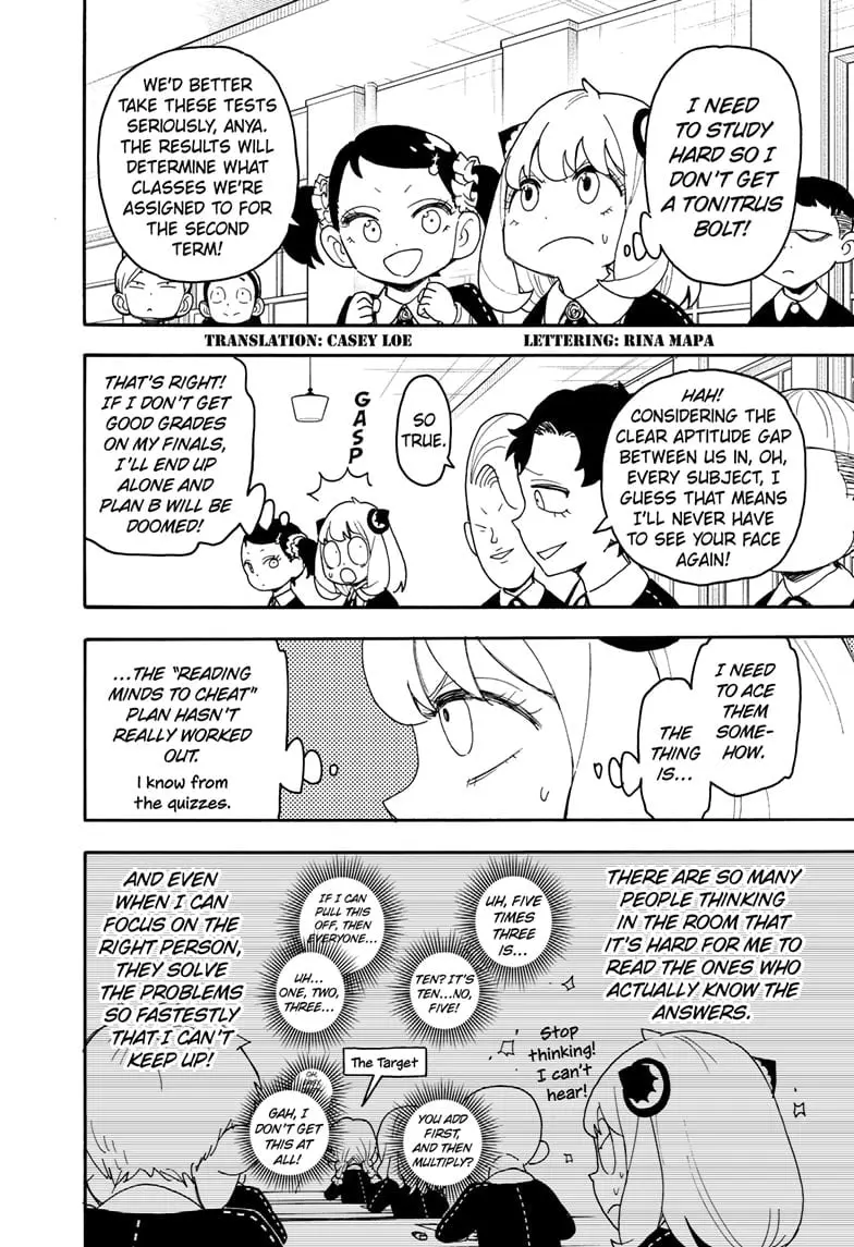SPY x FAMILY Manga, chapter 92, page 2
