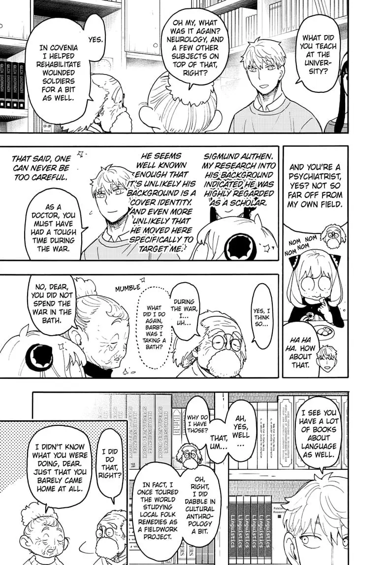 SPY x FAMILY Manga, chapter 92, page 9