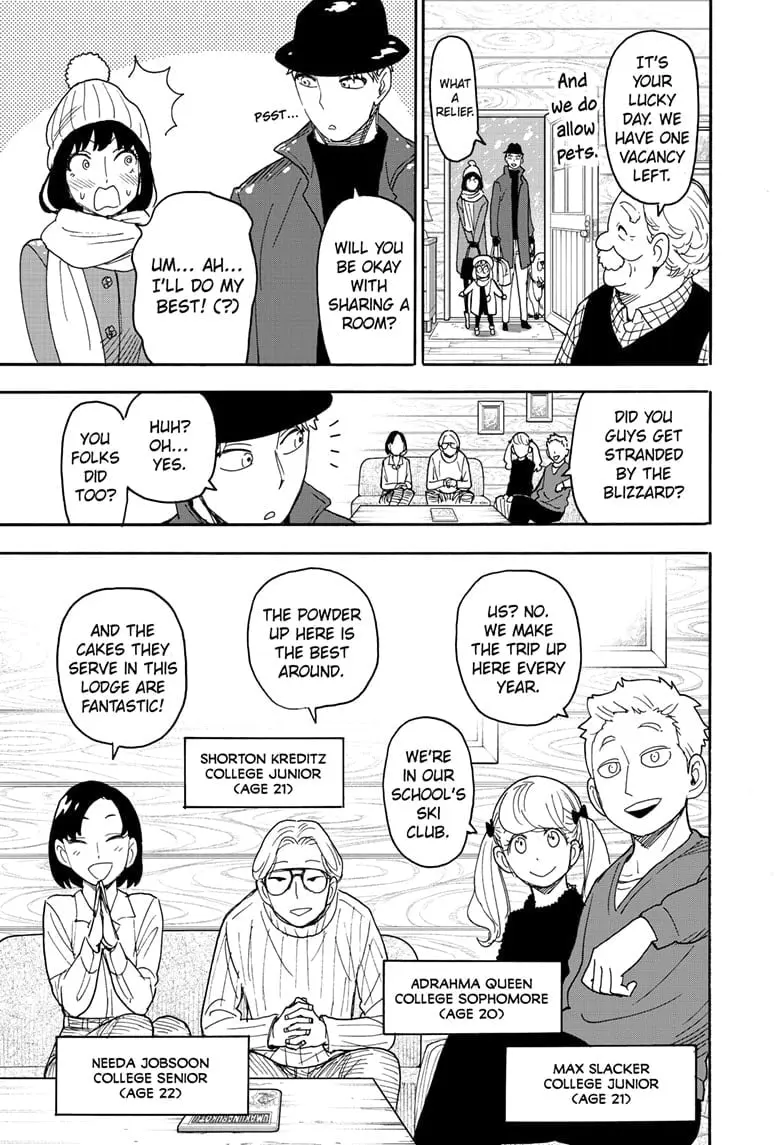 SPY x FAMILY Manga, chapter 94, page 7