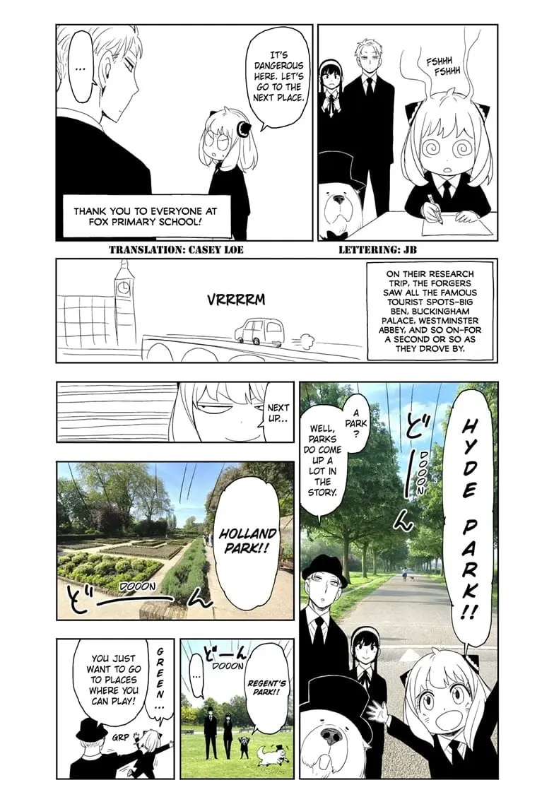 SPY x FAMILY Manga, chapter 98.5, page 2