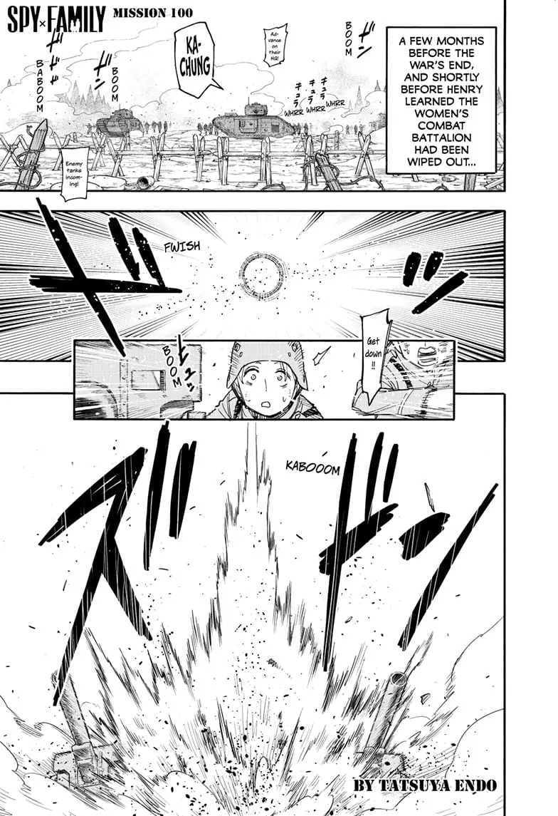 SPY x FAMILY Manga, chapter 100, page 1