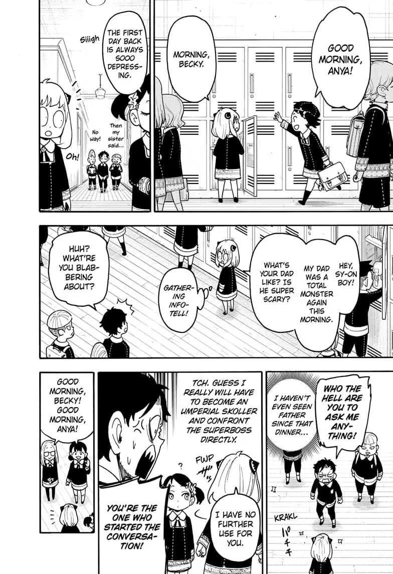 SPY x FAMILY Manga, chapter 112.1, page 4