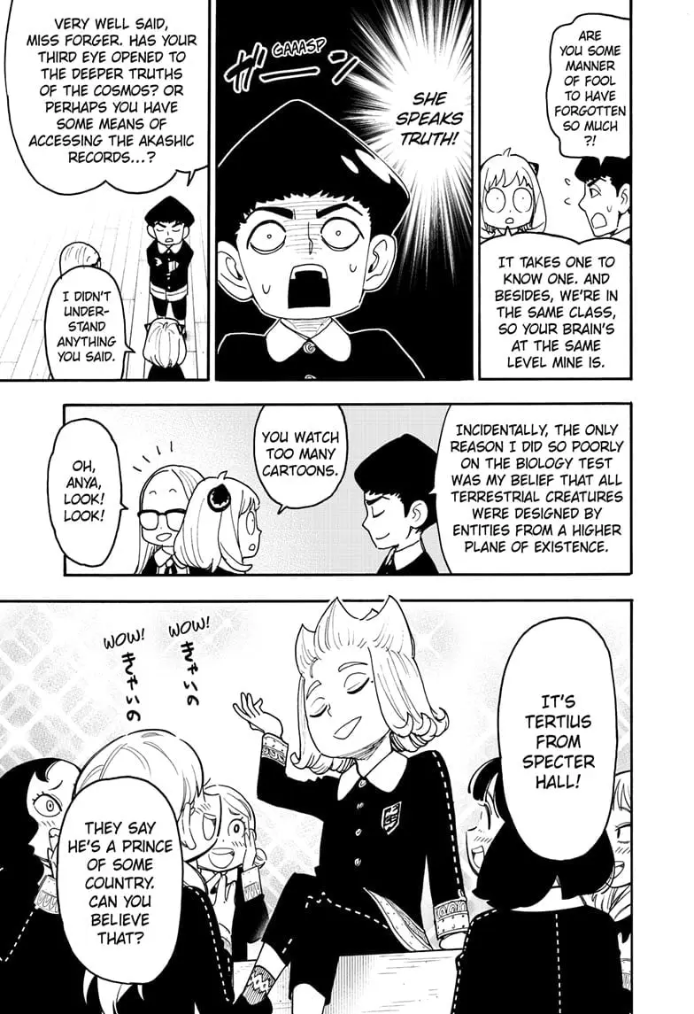 SPY x FAMILY Manga, chapter 112.1, page 9