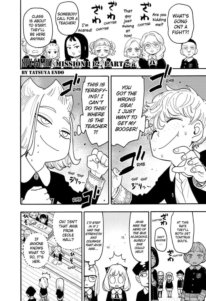 SPY x FAMILY Manga, chapter 112.2, page 1