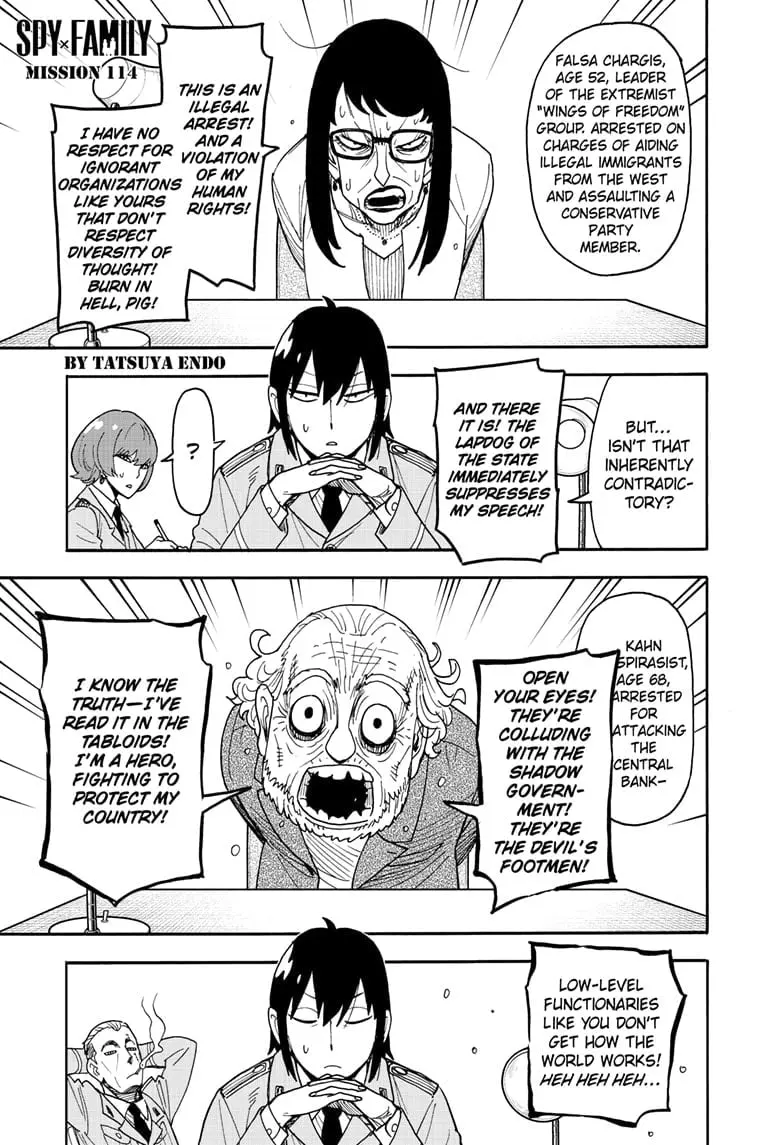 SPY x FAMILY Manga, chapter 114, page 1