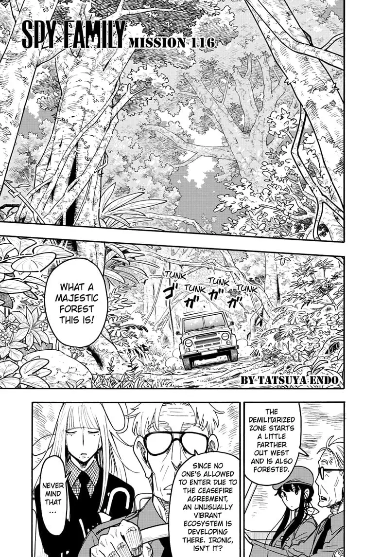 SPY x FAMILY Manga, chapter 116, page 1