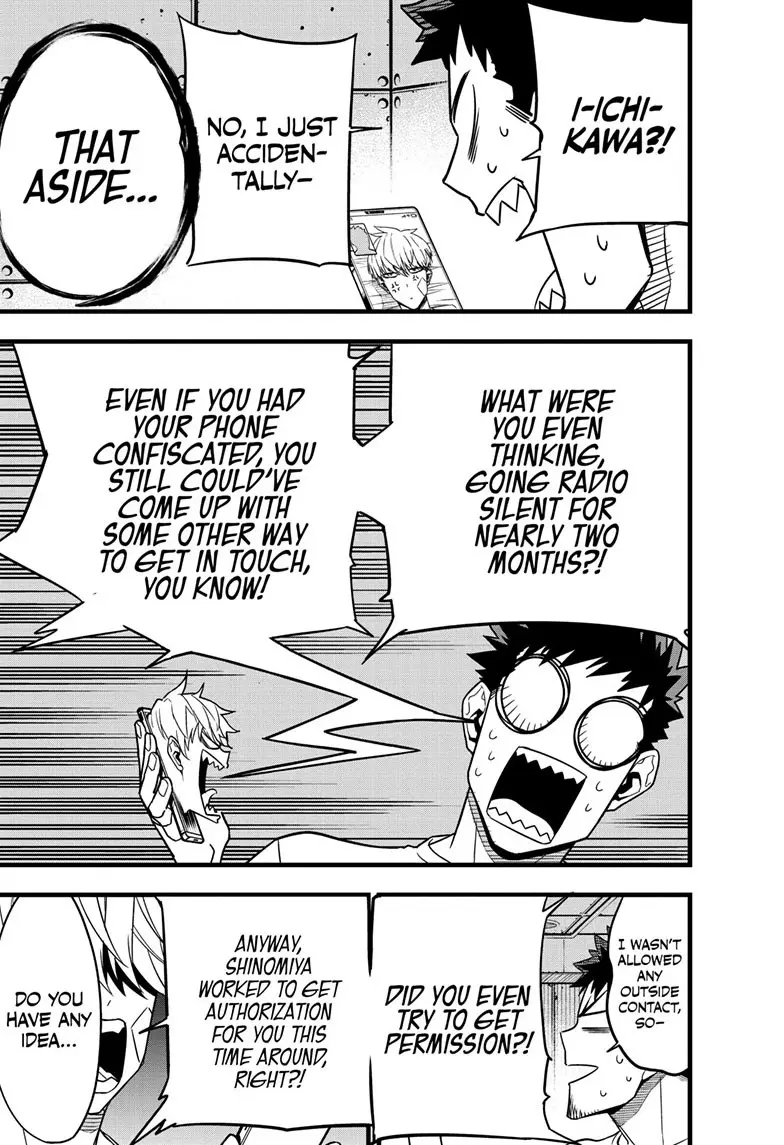 Kaiju No 8 Manga, chapter 67, page 13