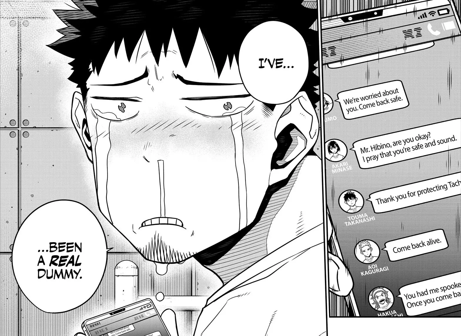Kaiju No 8 Manga, chapter 67, page 22