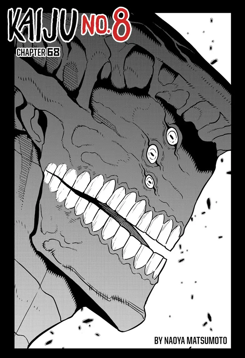 Kaiju No 8 Manga, chapter 68, page 1