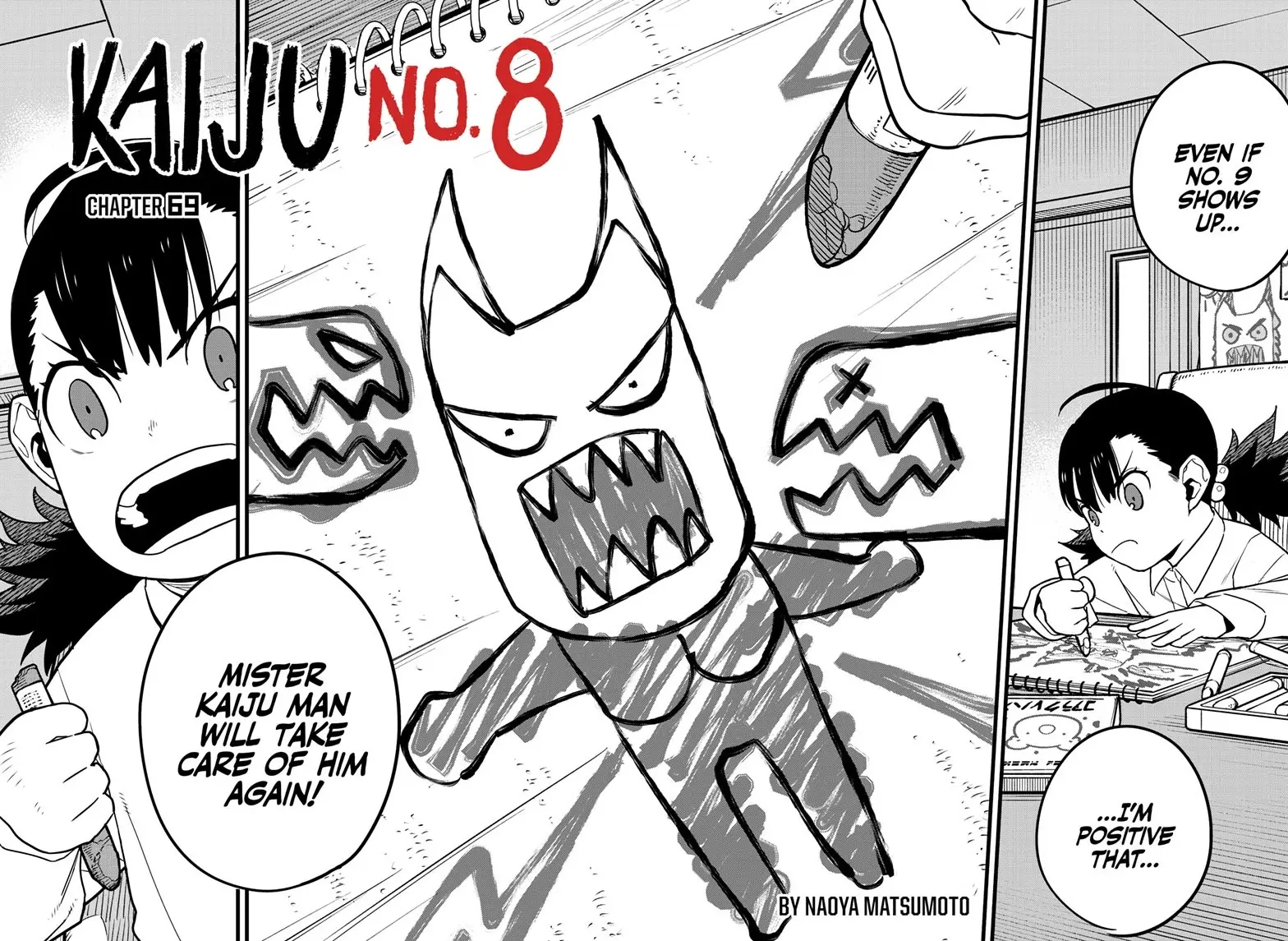 Kaiju No 8 Manga, chapter 69, page 2