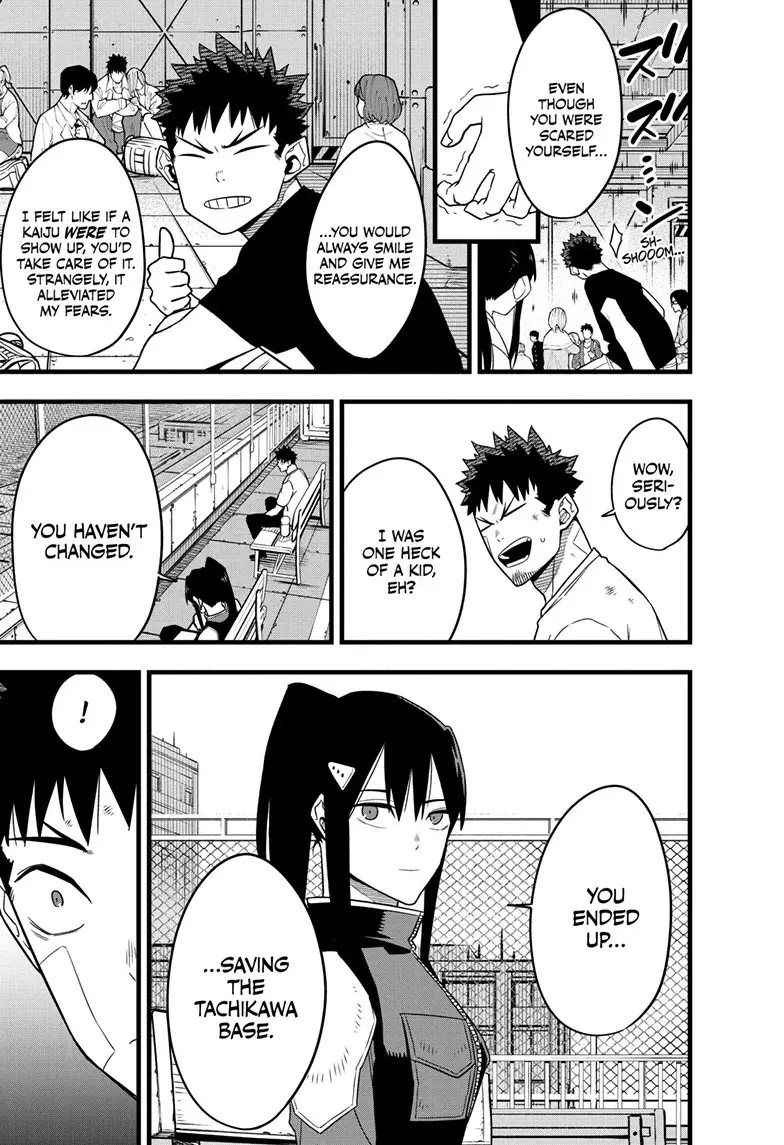 Kaiju No 8 Manga, chapter 69, page 17