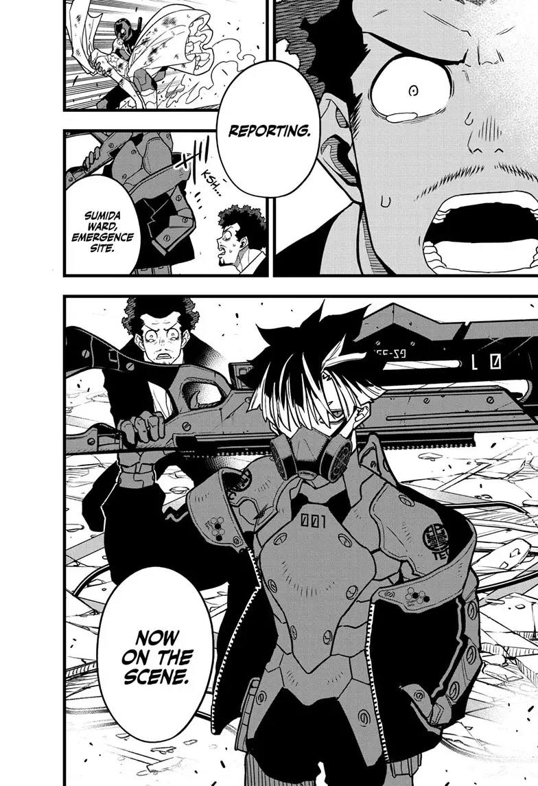 Kaiju No 8 Manga, chapter 70, page 18