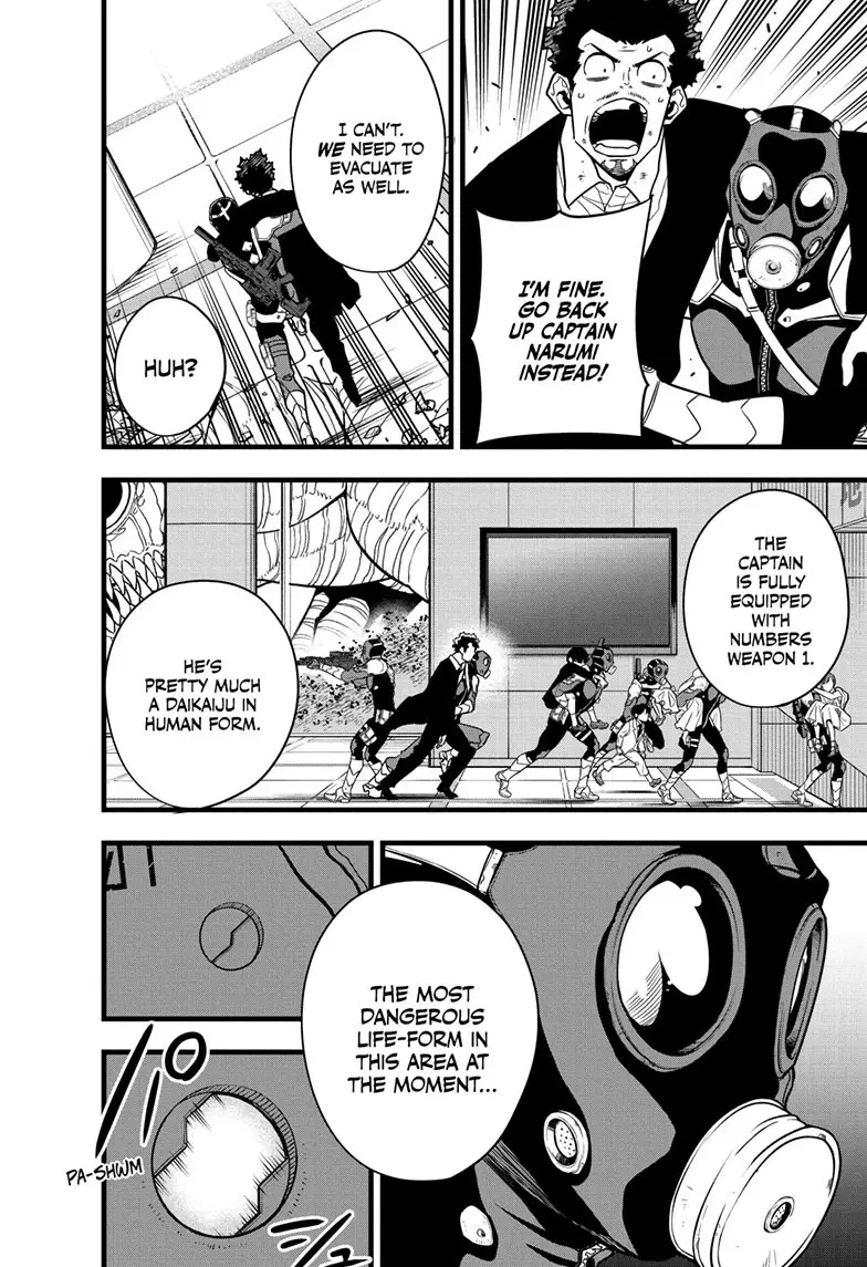 Kaiju No 8 Manga, chapter 71, page 4