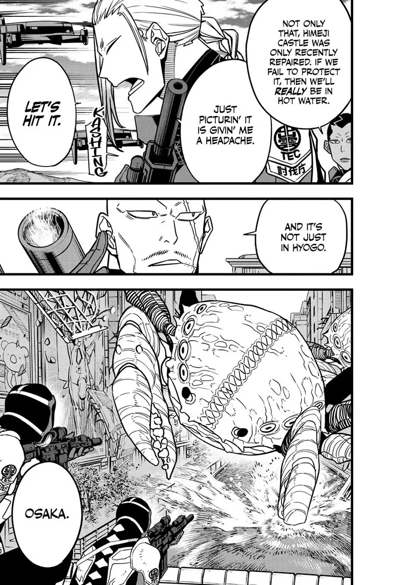 Kaiju No 8 Manga, chapter 71, page 10