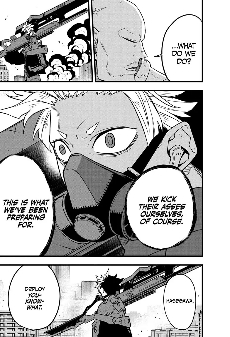 Kaiju No 8 Manga, chapter 71, page 16