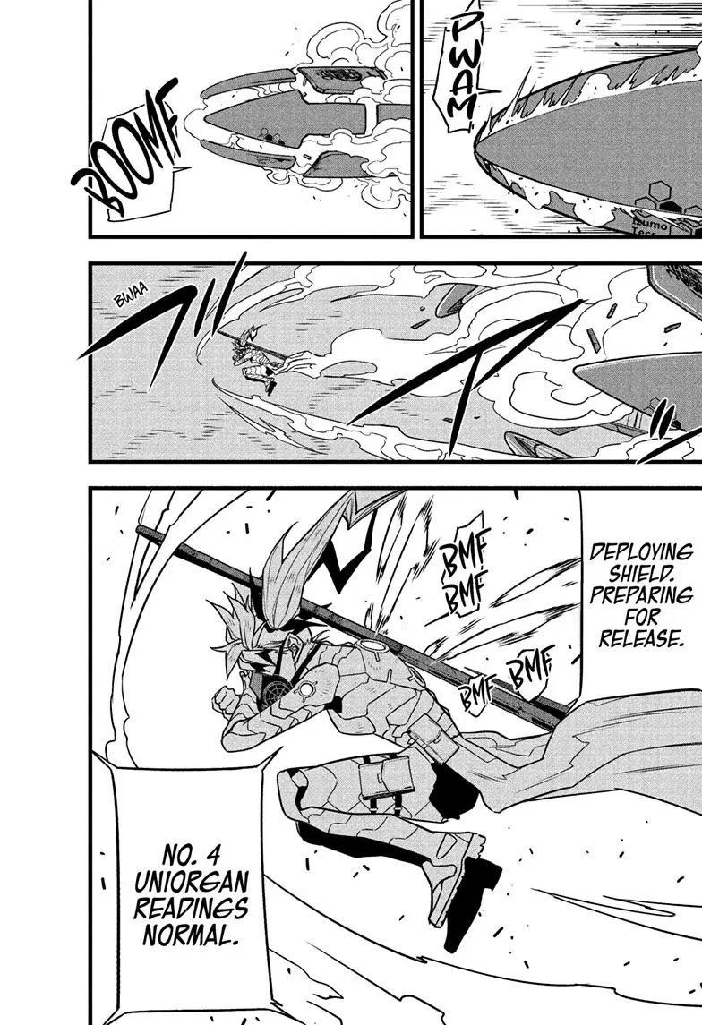 Kaiju No 8 Manga, chapter 72, page 4