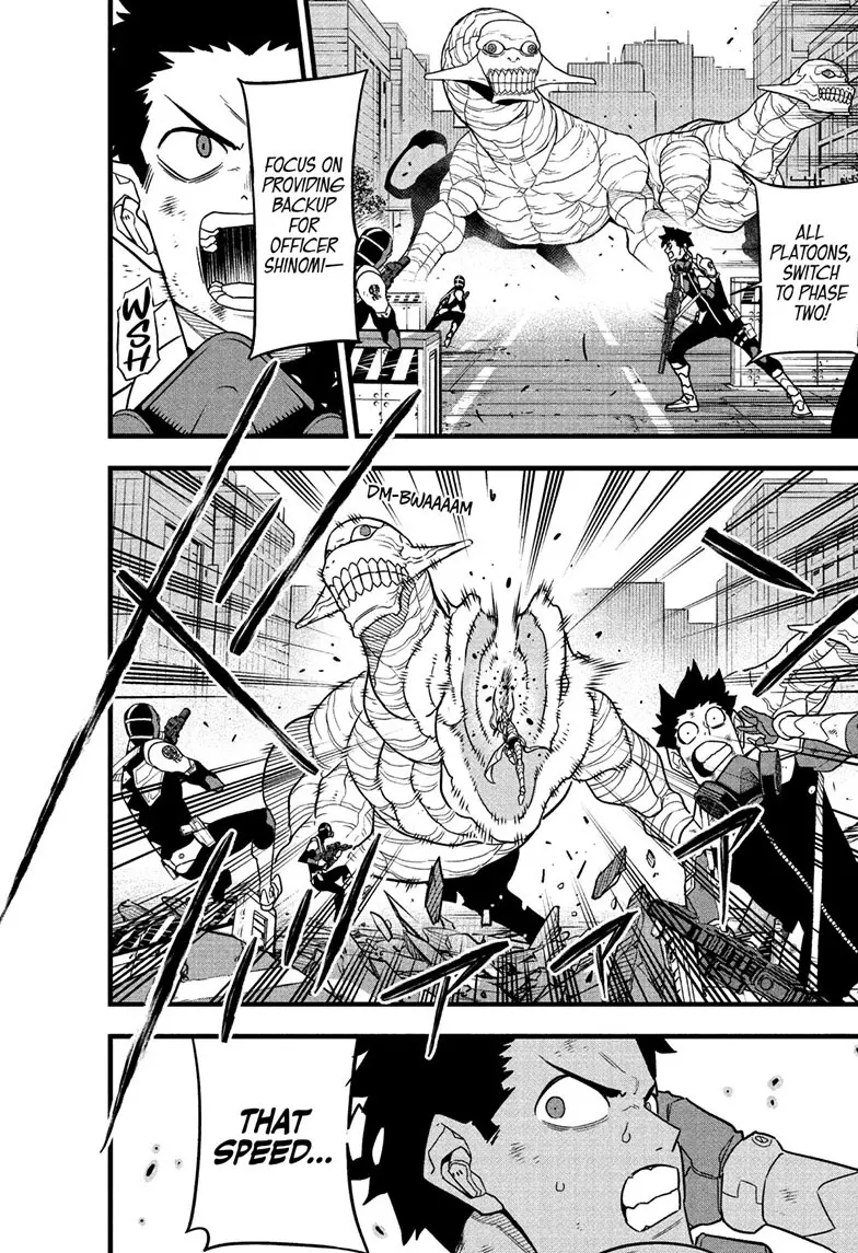 Kaiju No 8 Manga, chapter 72, page 11