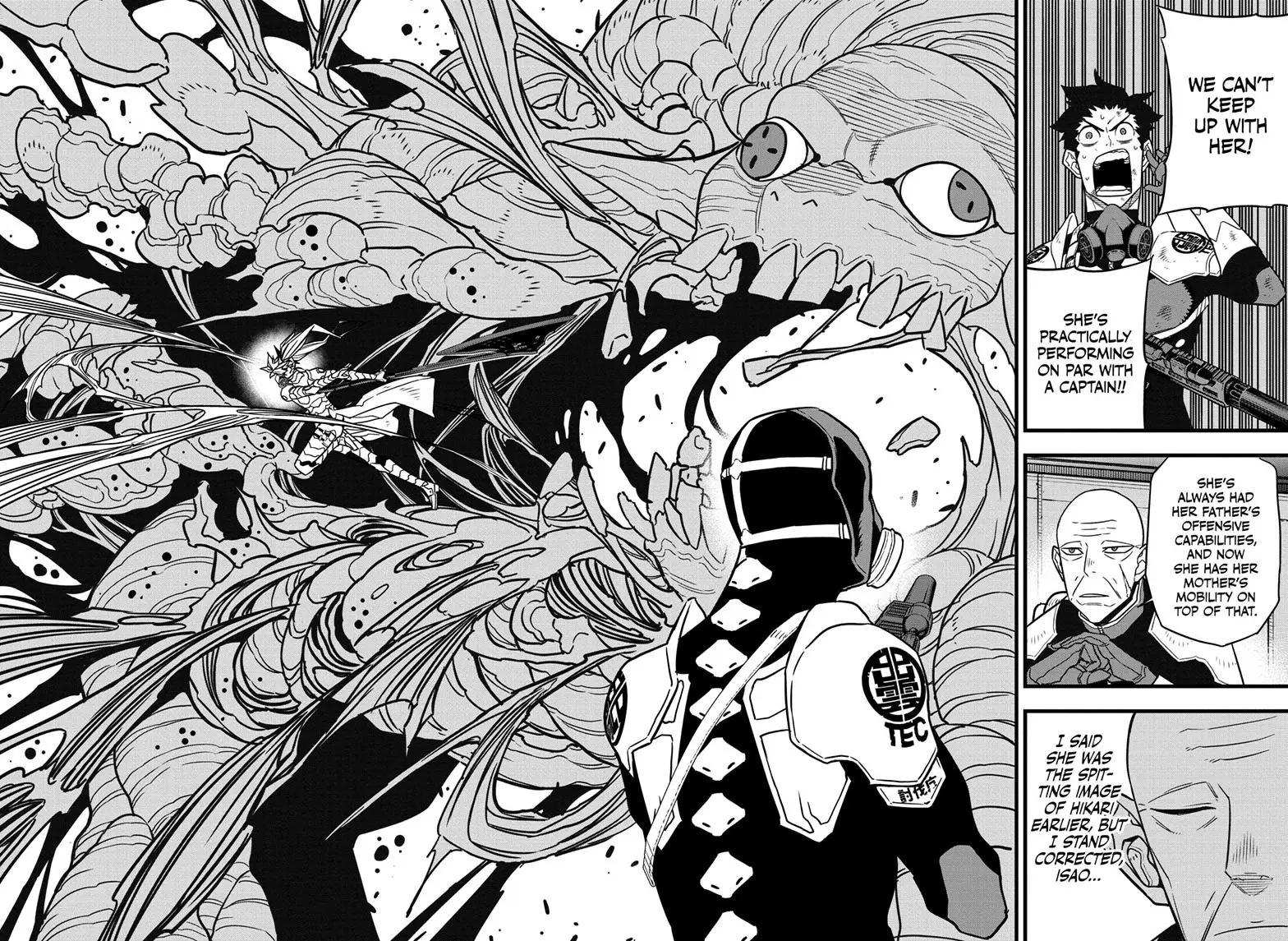 Kaiju No 8 Manga, chapter 72, page 15