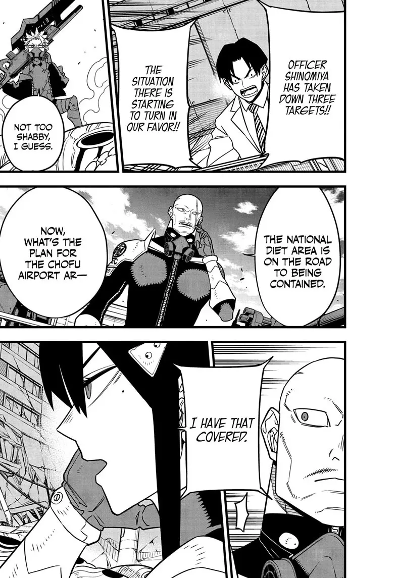 Kaiju No 8 Manga, chapter 72, page 17