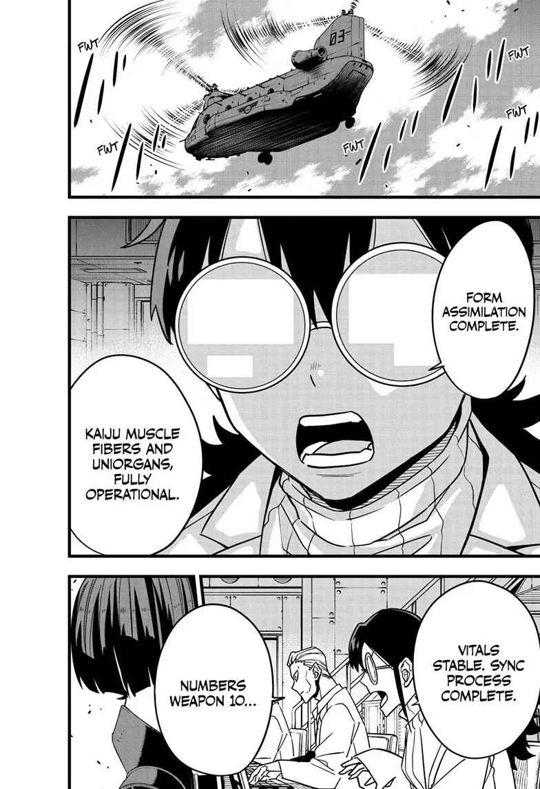Kaiju No 8 Manga, chapter 72, page 18