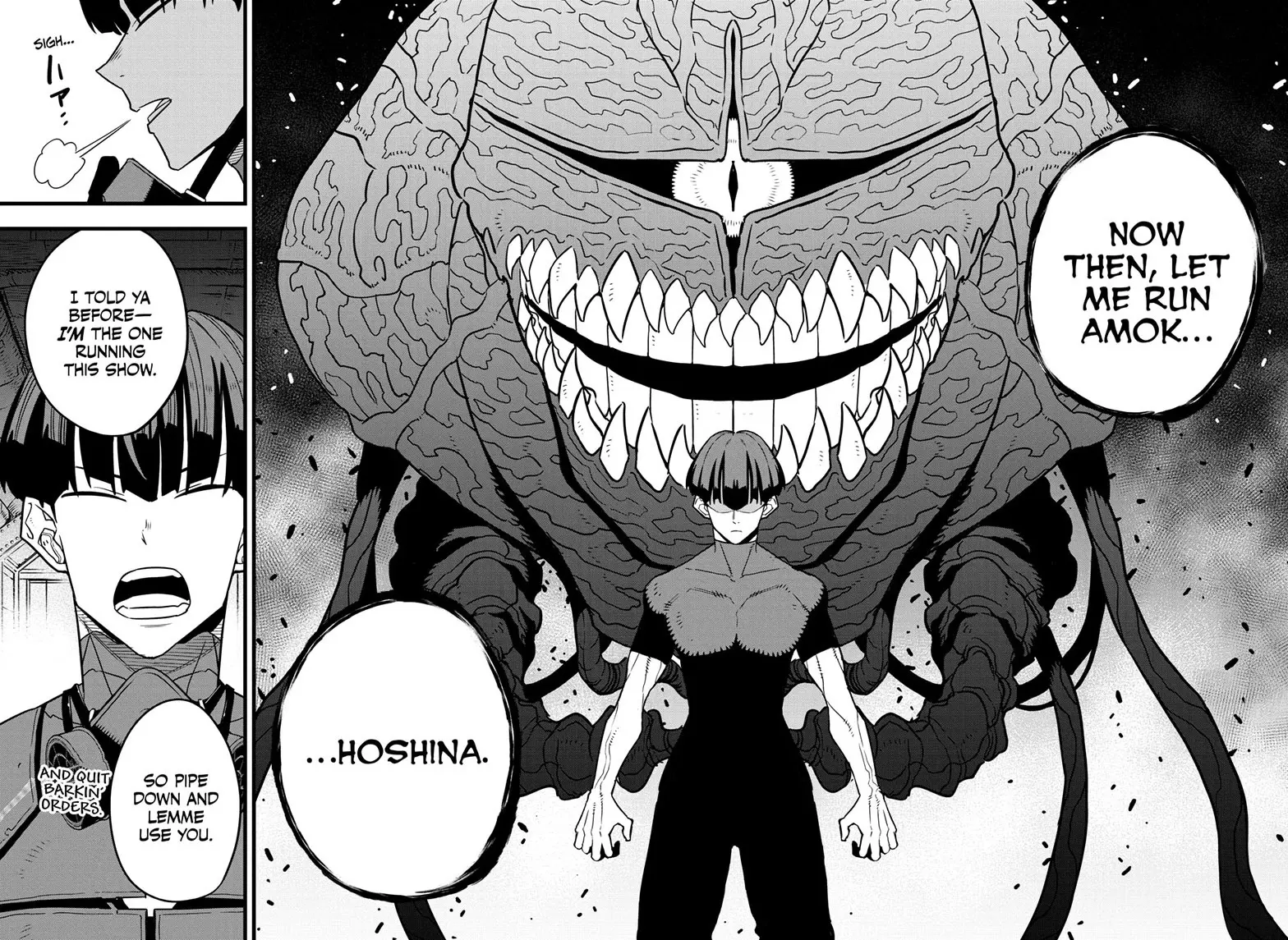 Kaiju No 8 Manga, chapter 73, page 4