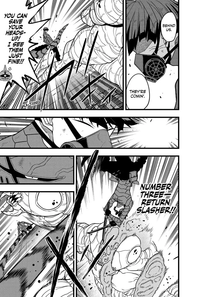 Kaiju No 8 Manga, chapter 74, page 17