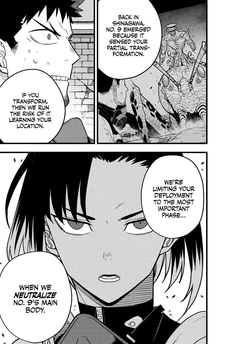 Kaiju No 8 Manga, chapter 75, page 8
