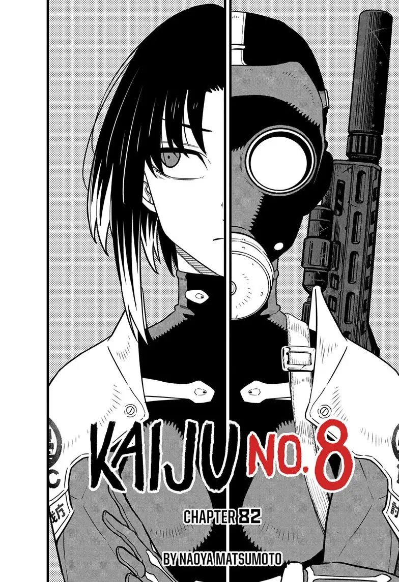 Kaiju No 8 Manga, chapter 82, page 2