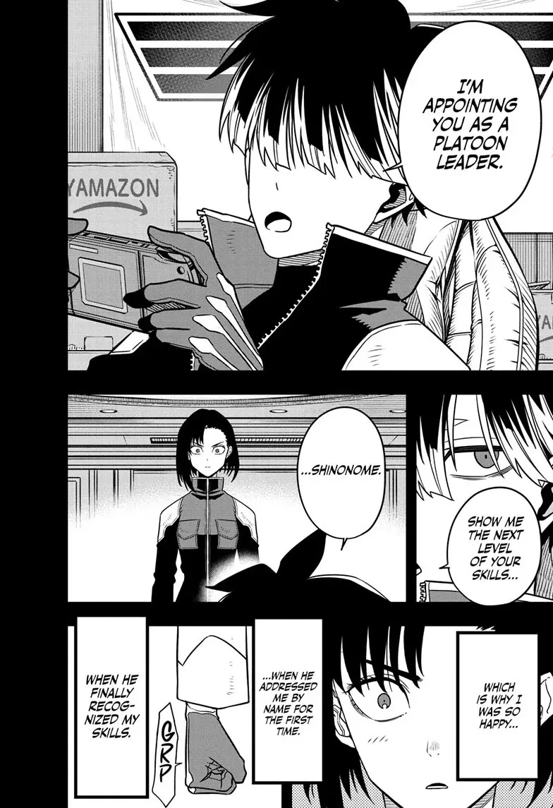 Kaiju No 8 Manga, chapter 82, page 12