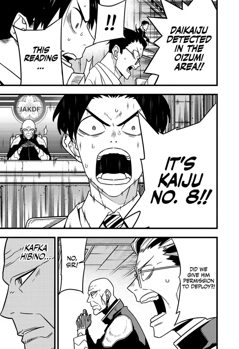 Kaiju No 8 Manga, chapter 83, page 9