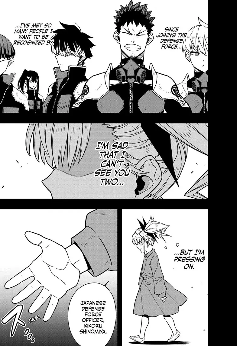 Kaiju No 8 Manga, chapter 84, page 11