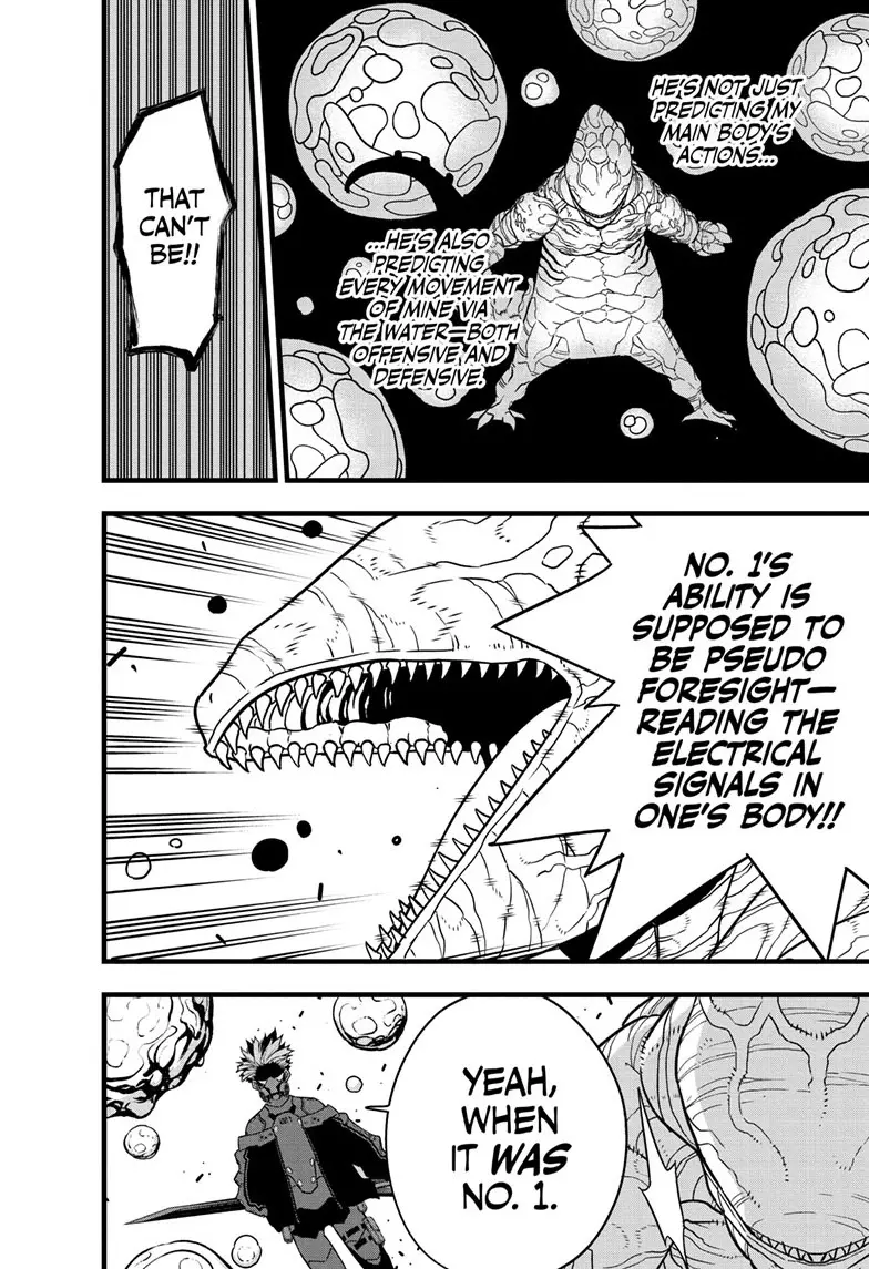 Kaiju No 8 Manga, chapter 87, page 14