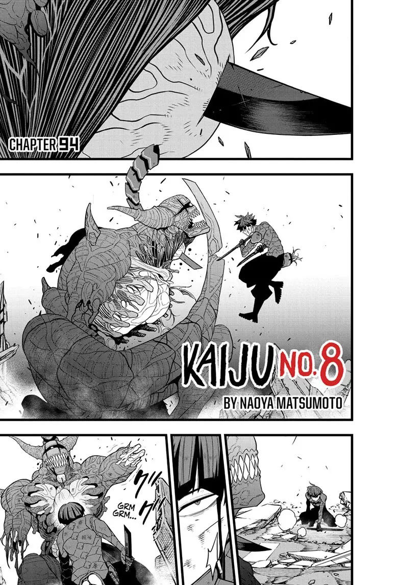Kaiju No 8 Manga, chapter 94, page 1